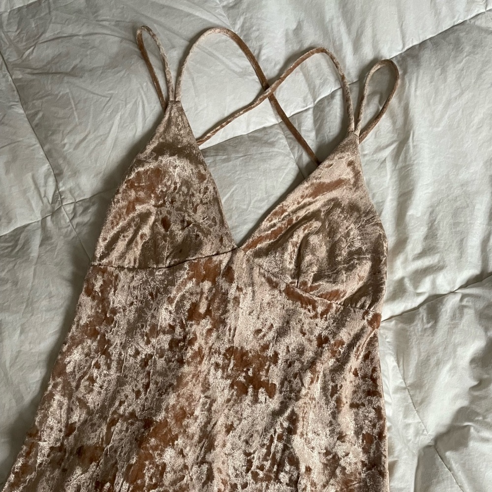 Crushed Velvet dress